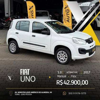 FIAT UNO 1.0 FIREFLY FLEX ATTRACTIVE 4P MANUAL FIAT UNO 1.0 FIREFLY FLEX ATTRACTIVE 4P MANUAL